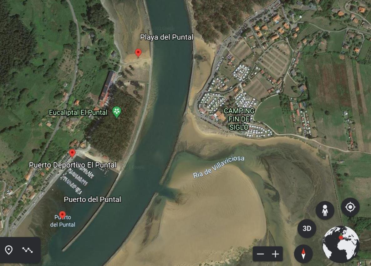 Playa Del Puntal Villaviciosa Asturias Lujo Primera Linea Playa Zewnętrze zdjęcie