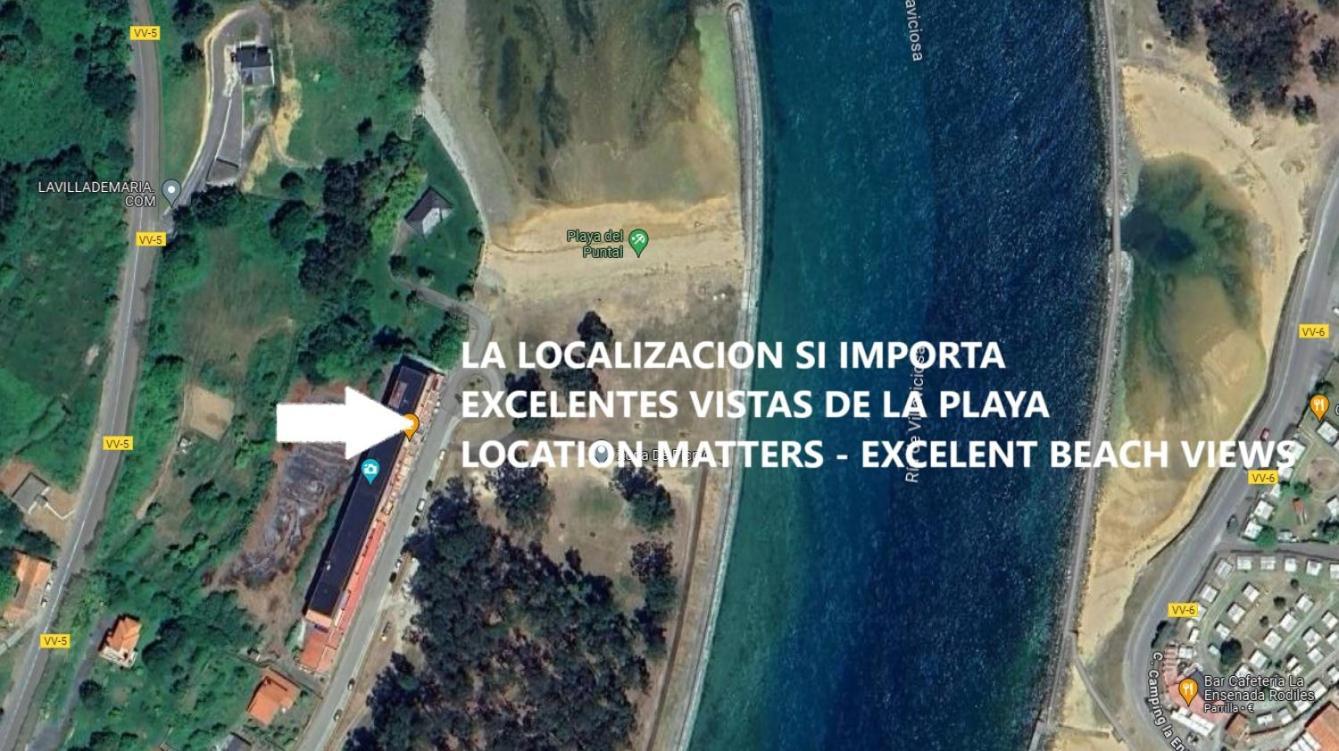 Playa Del Puntal Villaviciosa Asturias Lujo Primera Linea Playa Zewnętrze zdjęcie