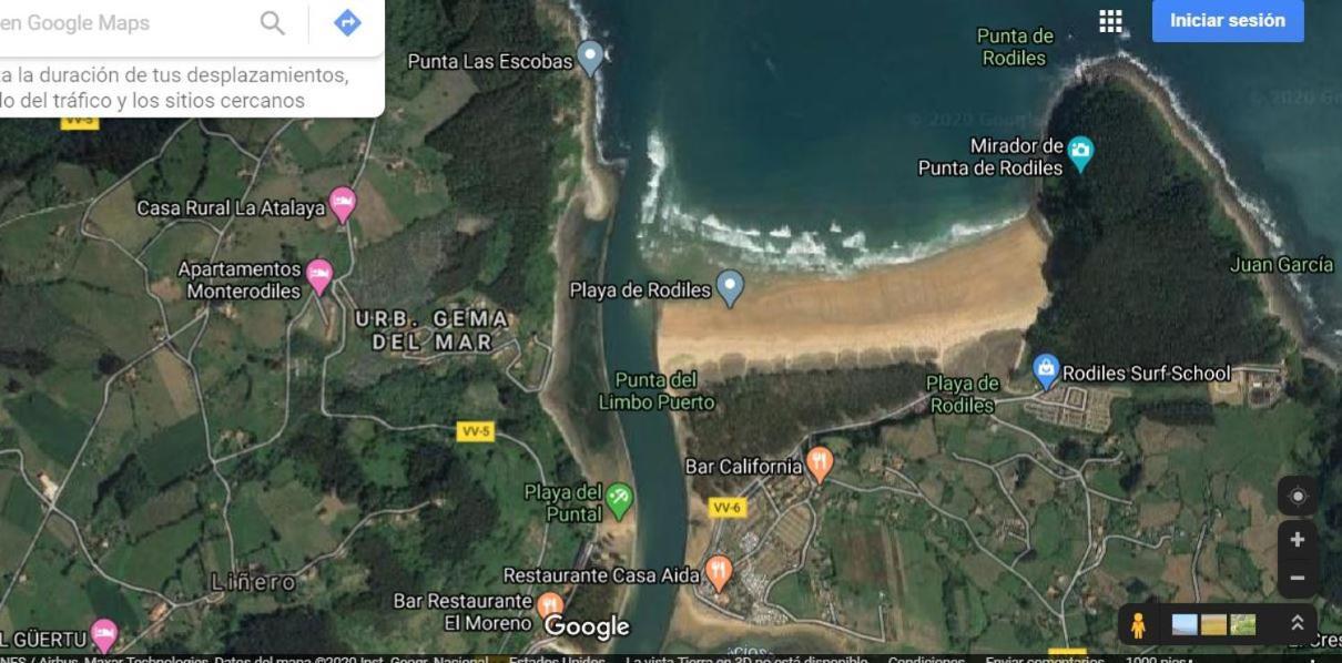Playa Del Puntal Villaviciosa Asturias Lujo Primera Linea Playa Zewnętrze zdjęcie