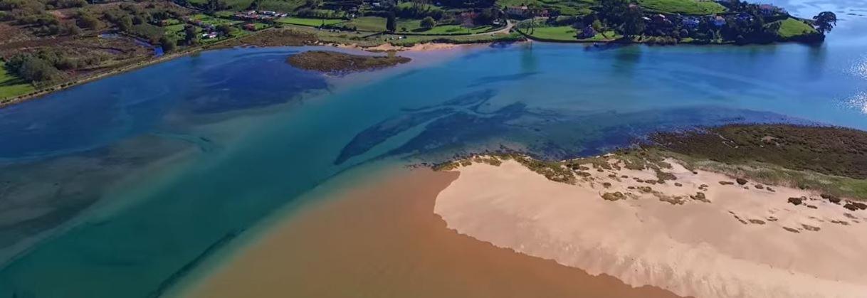 Playa Del Puntal Villaviciosa Asturias Lujo Primera Linea Playa Zewnętrze zdjęcie