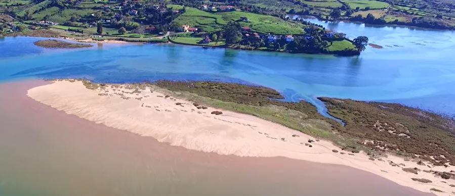 Playa Del Puntal Villaviciosa Asturias Lujo Primera Linea Playa Zewnętrze zdjęcie